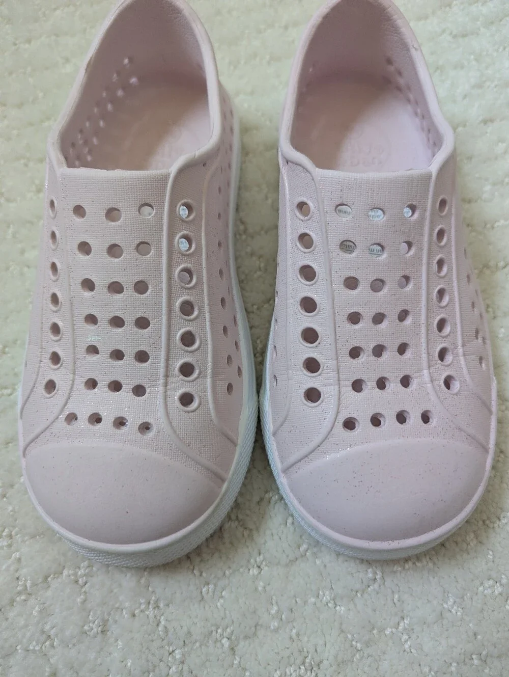 Lily & Dan (Aldi Brand)  Light Pink Slip-On Water Shoes for Kids Size 11/12